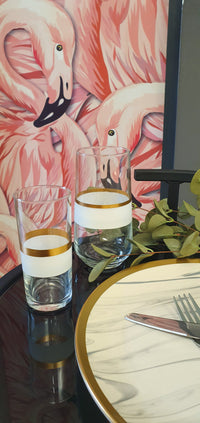 Snow Collection Highball Glasses (Set of 6)