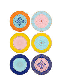 Muse Collection Porcelain Side Plates (Set of 6)