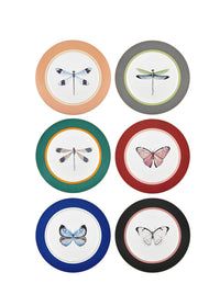 Blossom Collection Porcelain Side Plates (Set of 6)