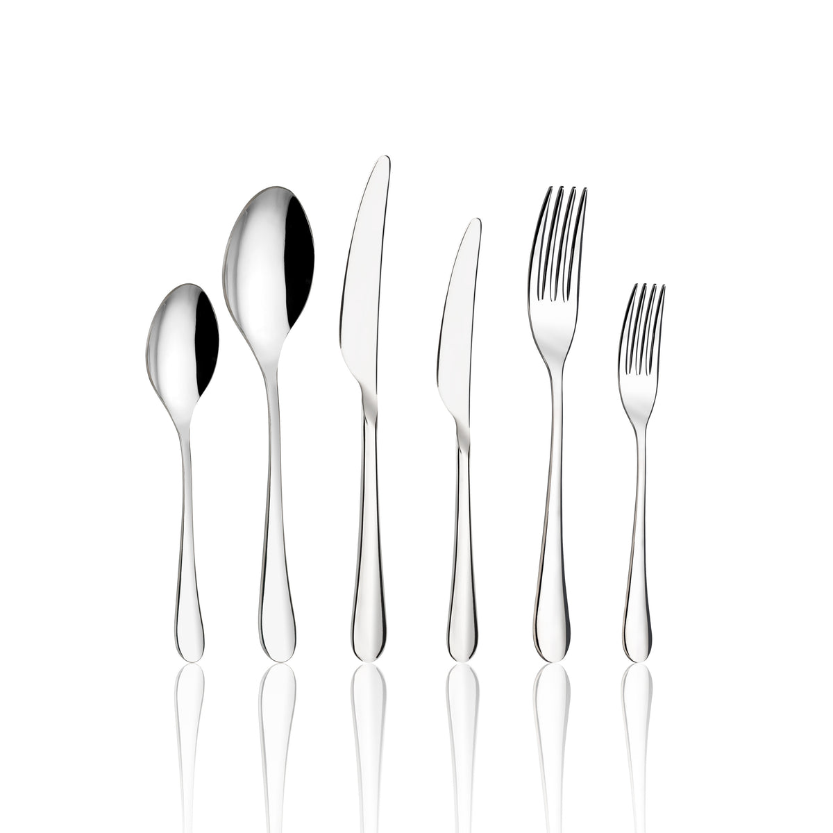 Damla Collection 36-Piece Cutlery Set (For 6 people)