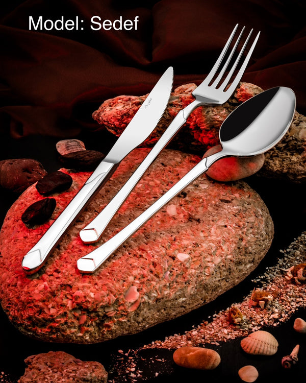 Sedef Collection 36-Piece Cutlery Set (For 6 people)