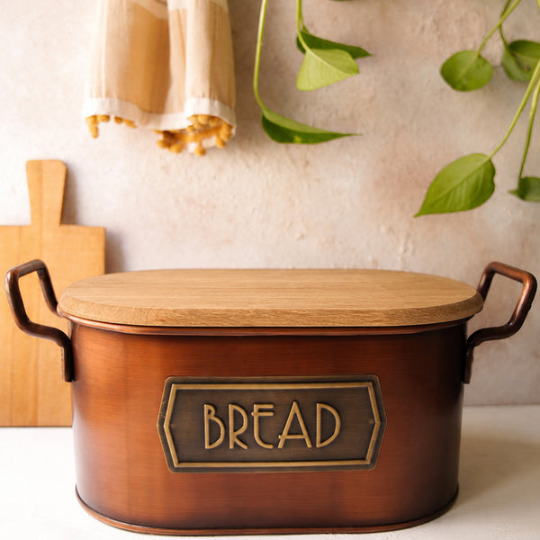 Copper Bread Bin