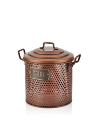 Copper Fruit Bin