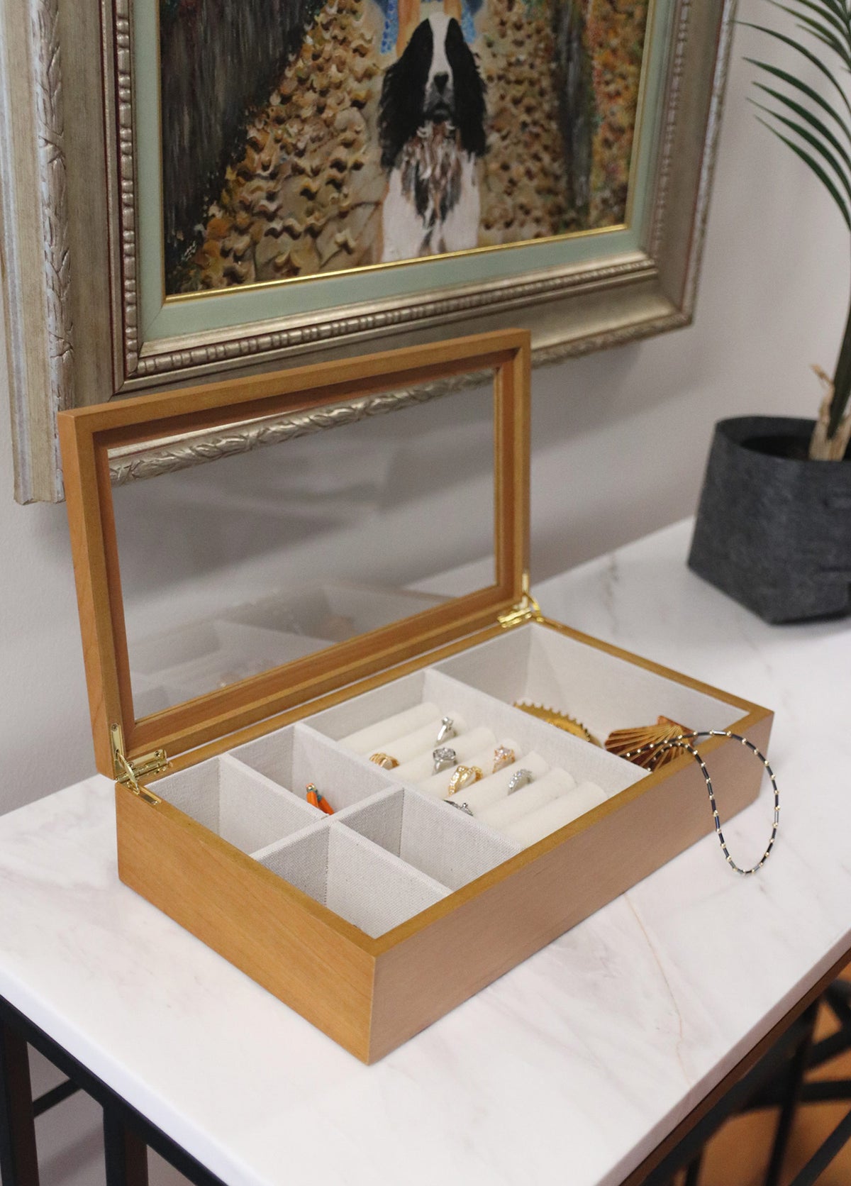 Wooden Jewellery Box – Rozi