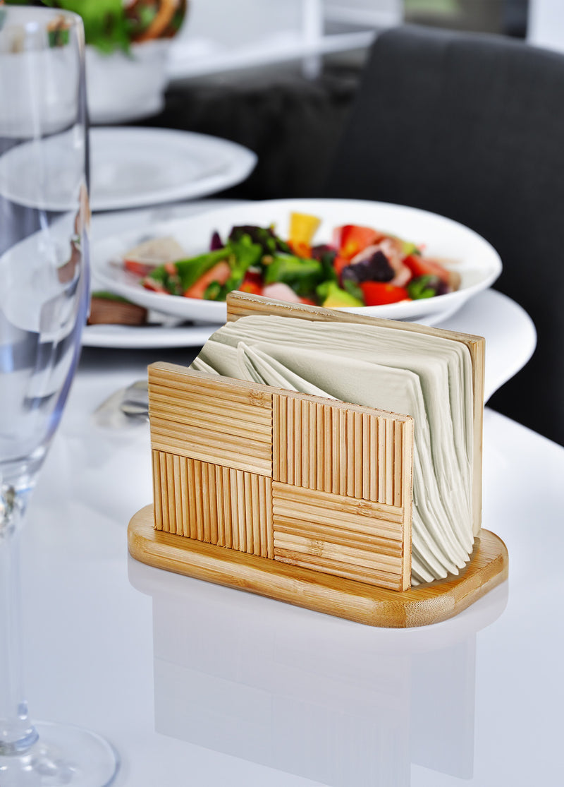 Natura Collection Wooden Napkin Holder