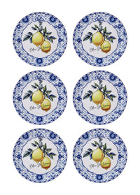 Odore Di Limone Collection Side Plates, Set of 6
