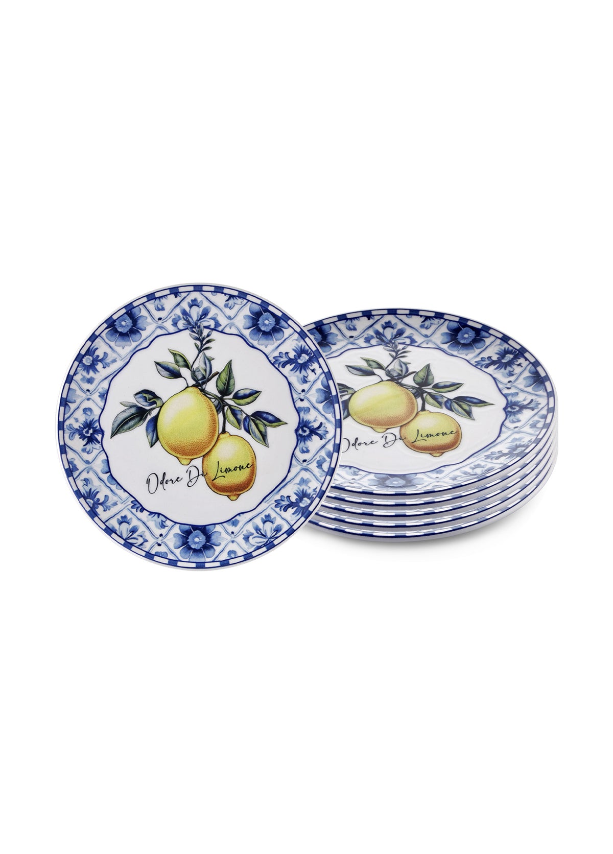 Odore Di Limone Collection Side Plates, Set of 6