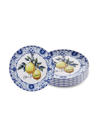 Odore Di Limone Collection Side Plates, Set of 6