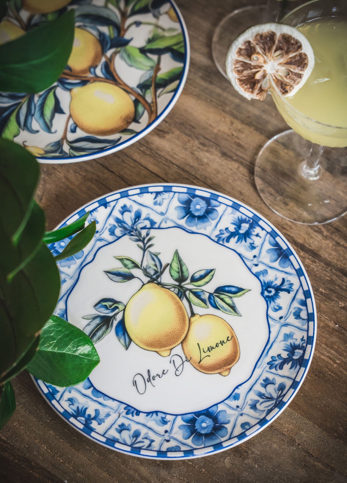 Odore Di Limone Collection Side Plates, Set of 6