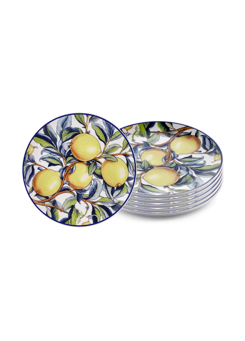 Odore Di Limone Collection Side Plates, Set of 6