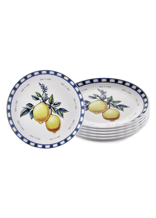Odore Di Limone Collection Dinner Plates, Set of 6
