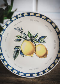 Odore Di Limone Collection Dinner Plates, Set of 6