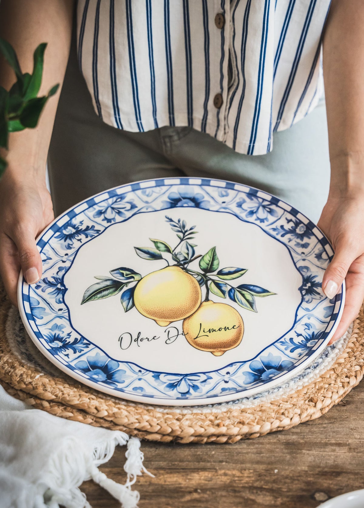 Odore Di Limone Collection Serving Platter – 30 cm