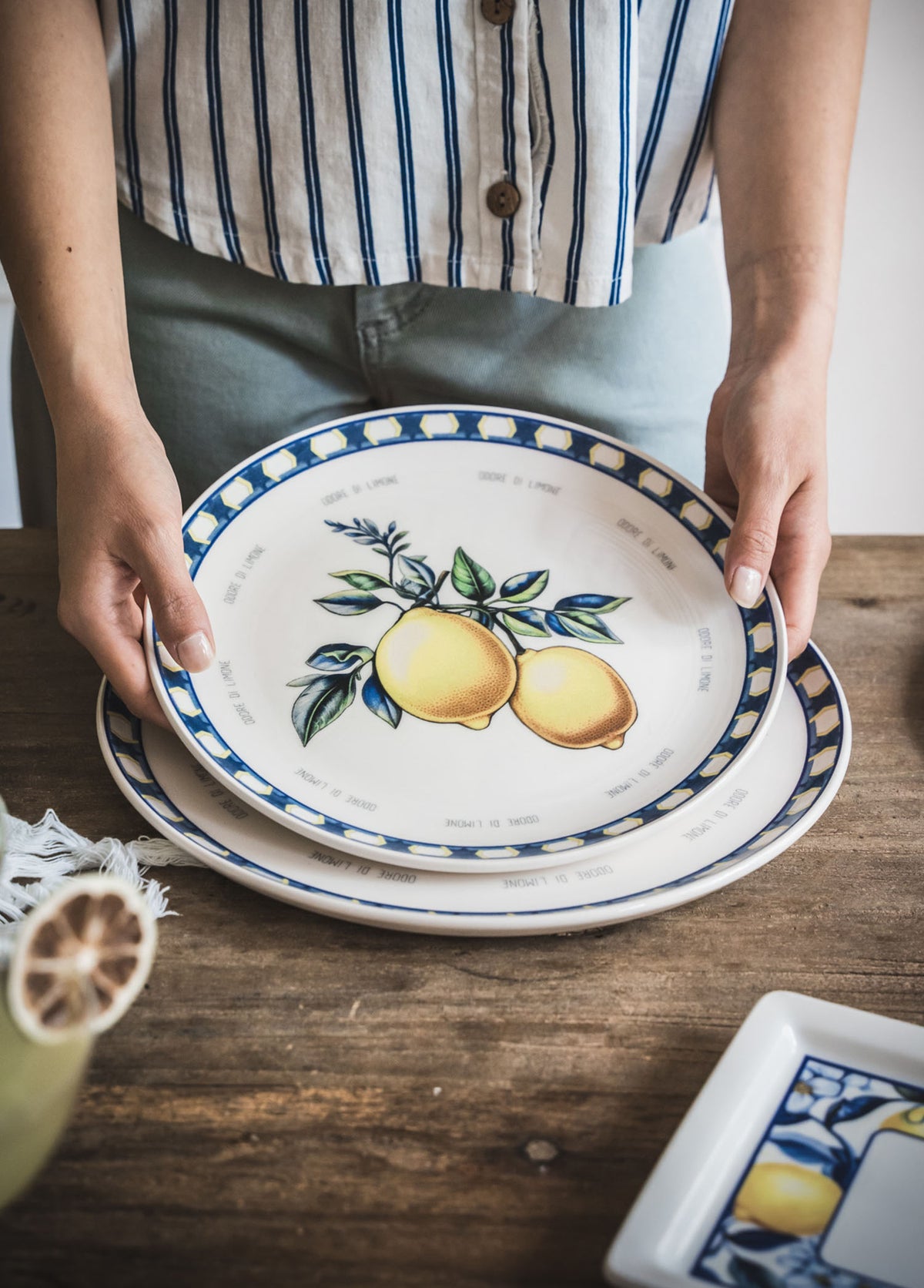 Odore Di Limone Collection Serving Platter – 30 cm