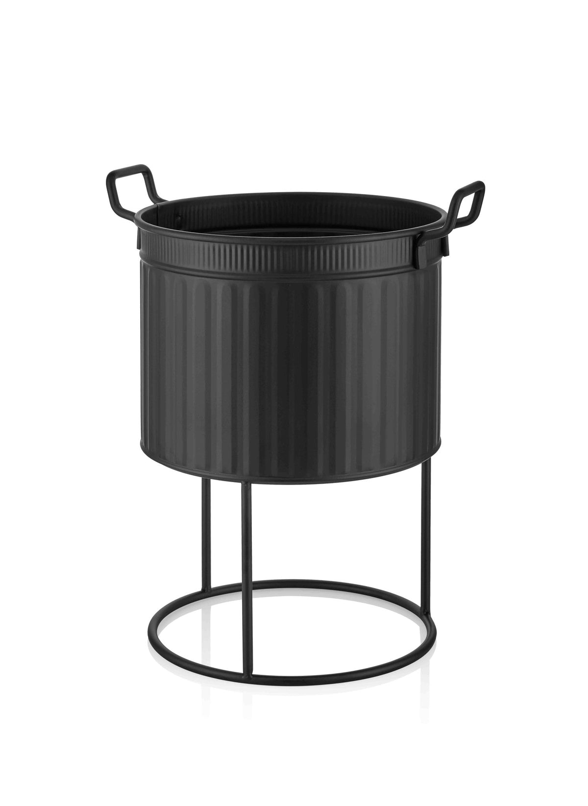 Black Plant Pot