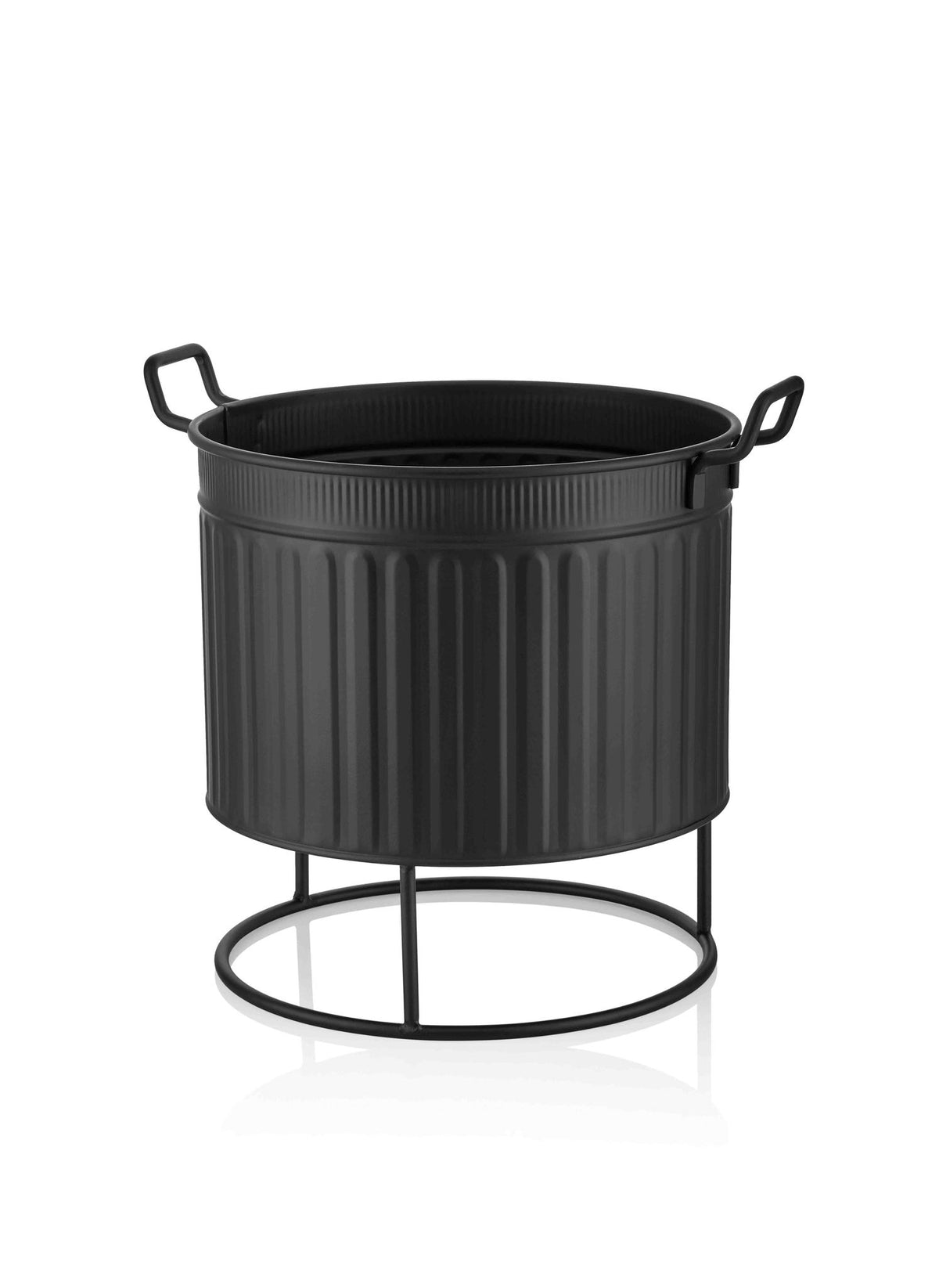 Black Plant Pot