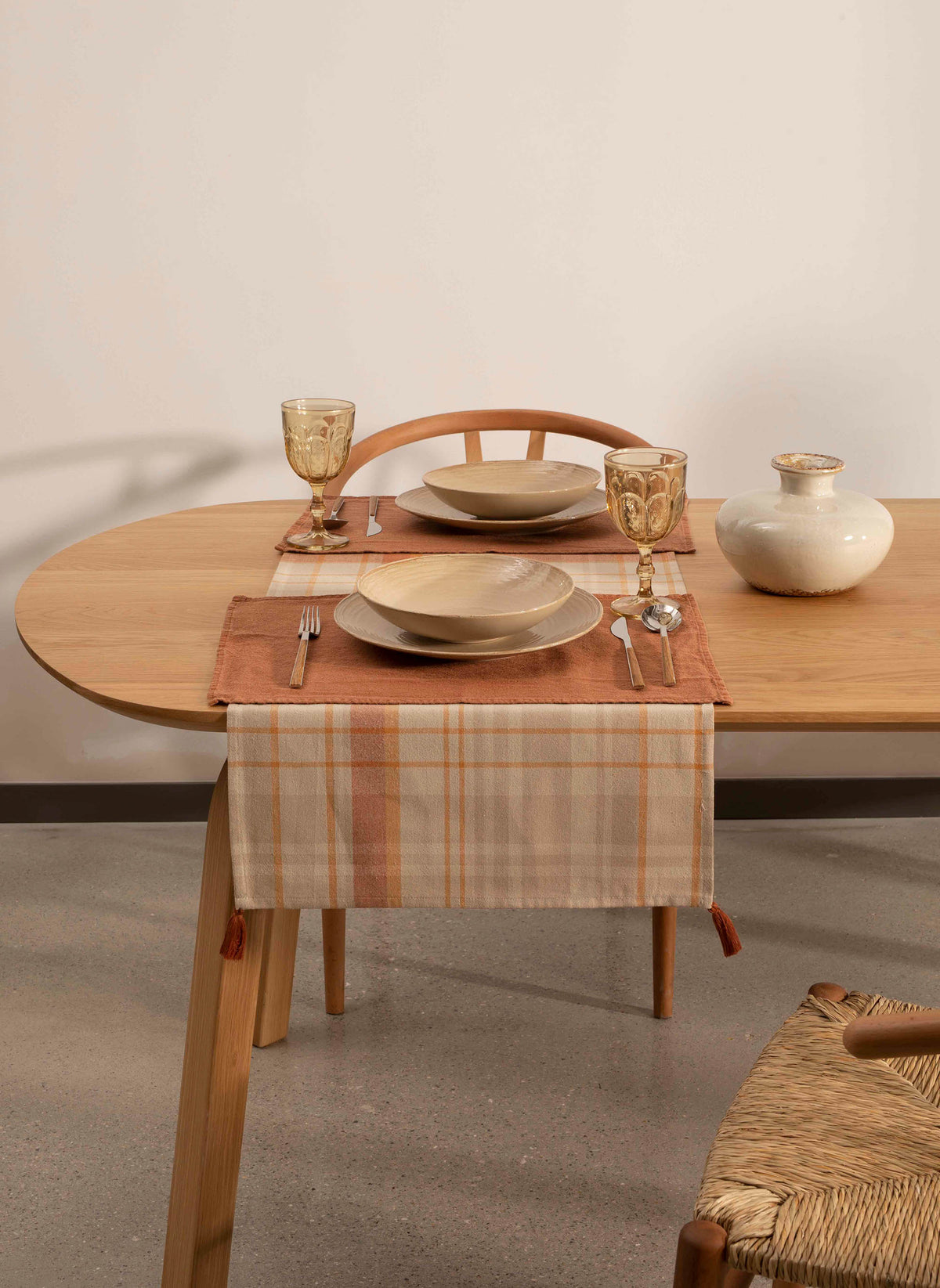 Plaid Table Runner