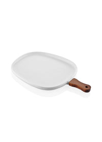 Woody Collection Porcelain Serving Board