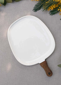 Woody Collection Porcelain Serving Board