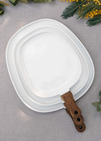 Woody Collection Porcelain Serving Board