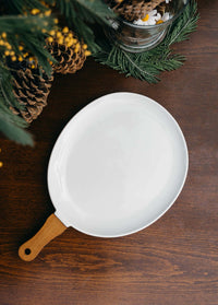 Woody Collection Porcelain Serving Board