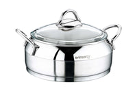 Venus Collection 8-piece Stainless Steel Cookware Set