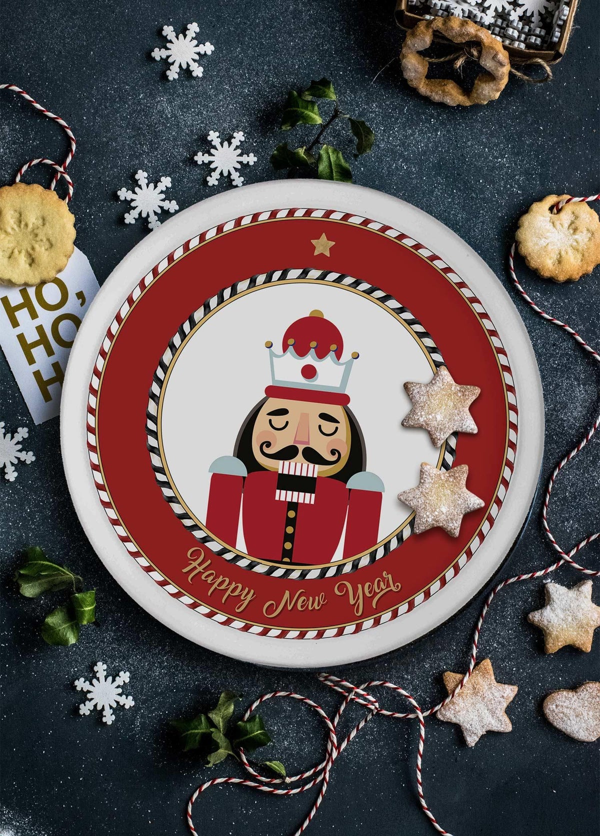 The Nutcracker Collection Round Serving Platter