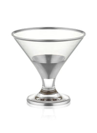 Glam Series Silver Dessert Bowls (Set of 6)