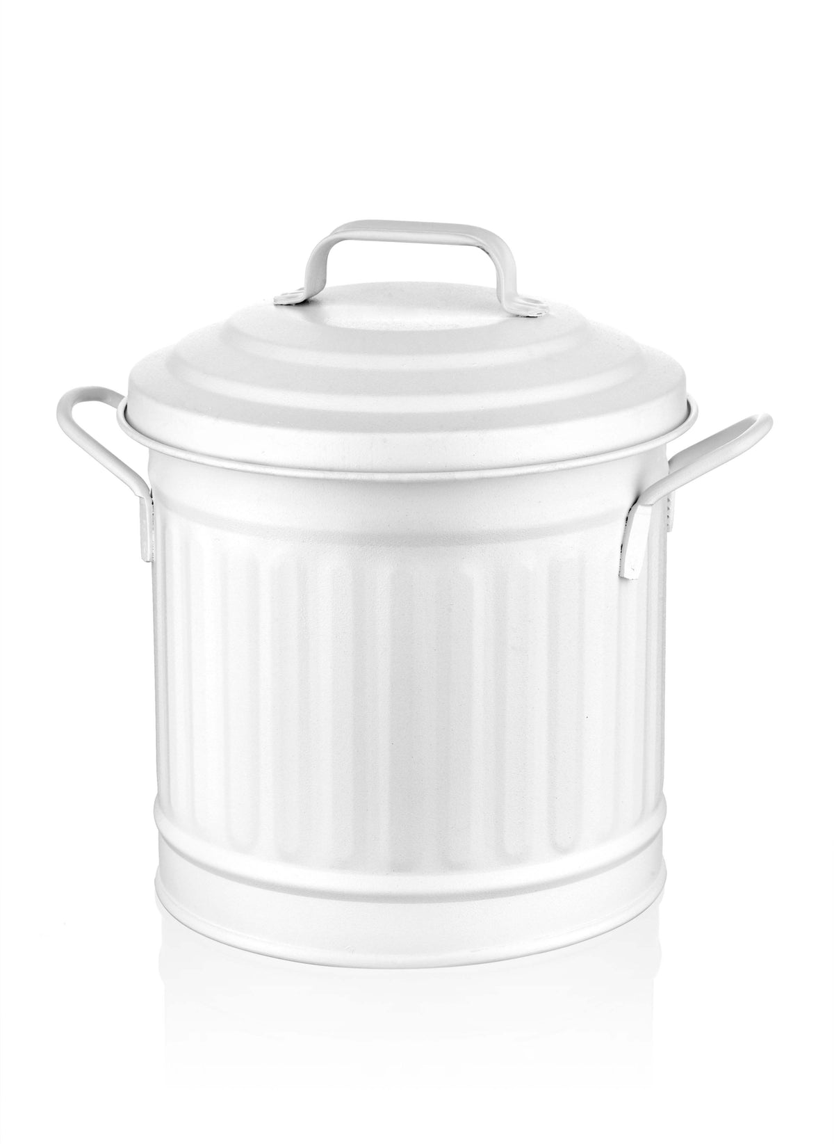 White Countertop Waste Basket (4 Litres)