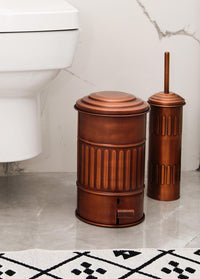 Copper Step On Bathroom Rubbish Bin (5 Litres)