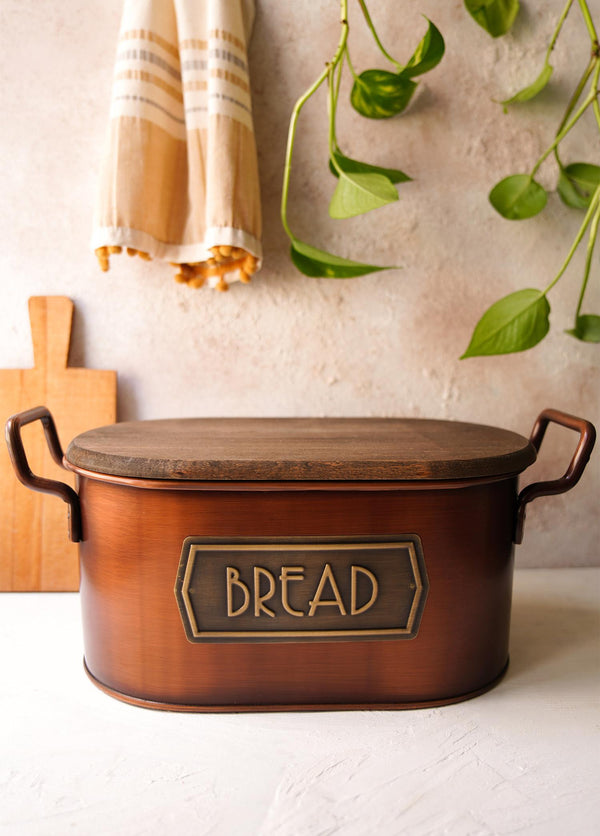 Copper Bread Bin