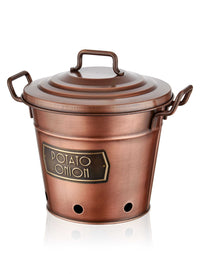 Copper Potato And Onion Bin