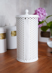 White Paper Towel Holder