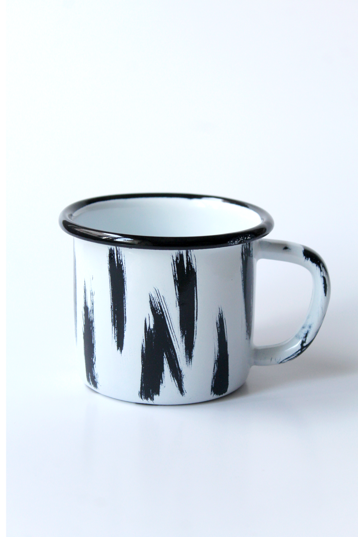 Stripe Collection Enamel Mug