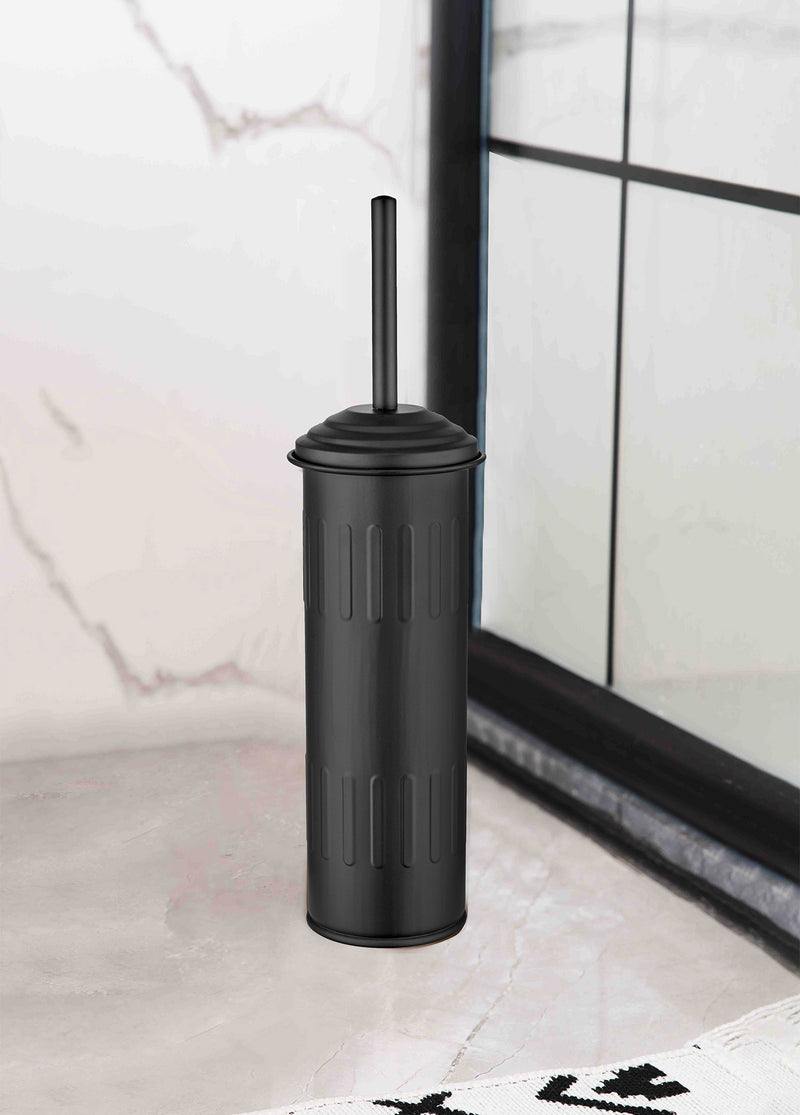 Black Toilet Brush And Holder