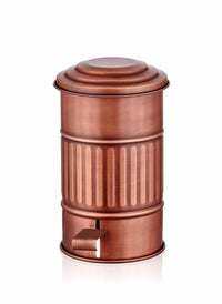 Copper Step On Bathroom Rubbish Bin (5 Litres)