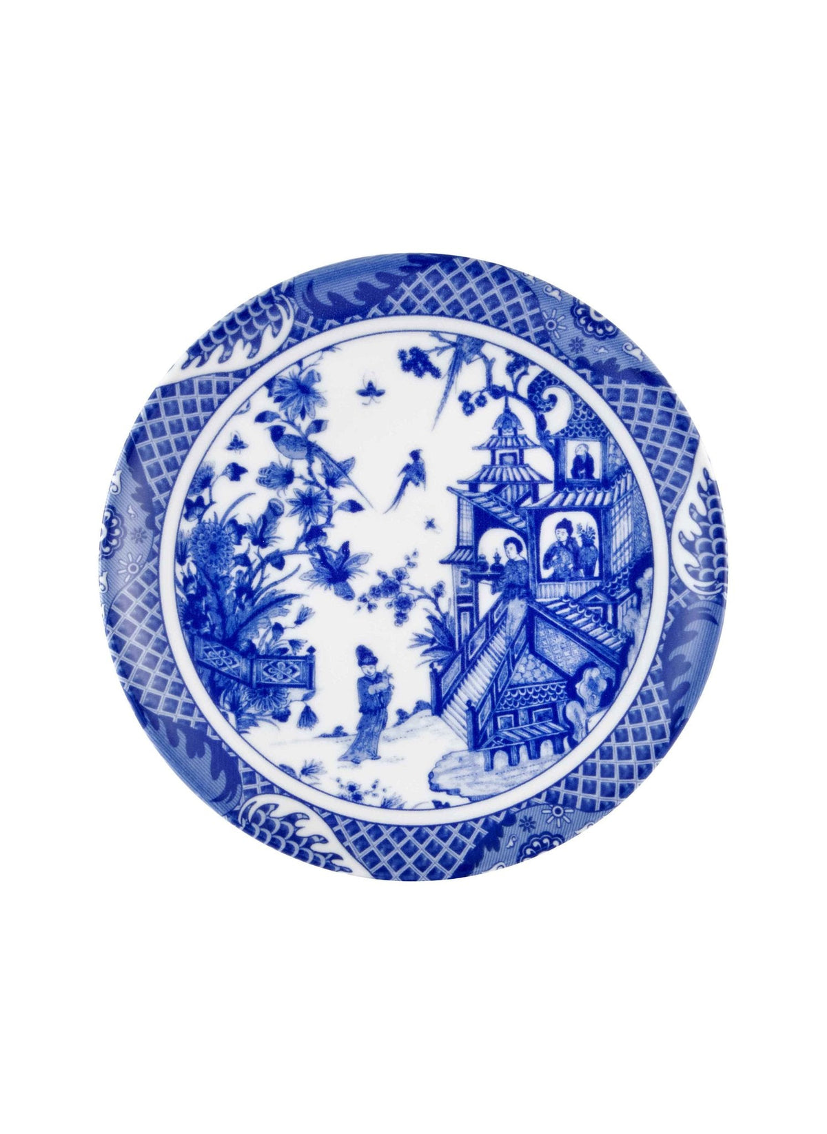 Chinois Collection 24-Piece Porcelain Dinner Set