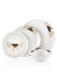 Dreamy Collection 24-Piece Porcelain Dinner Set