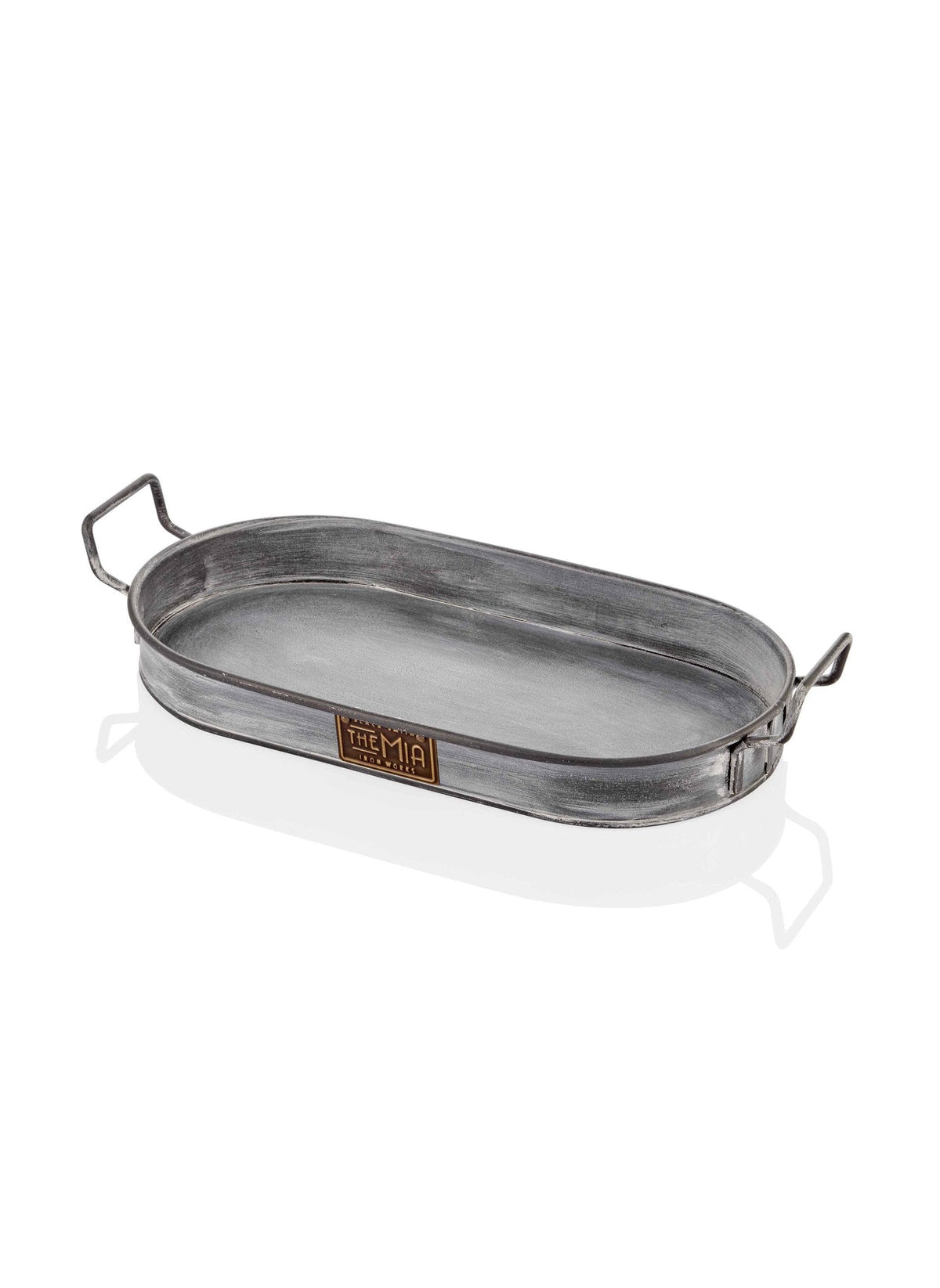 Stone Collection Oval Serving Tray