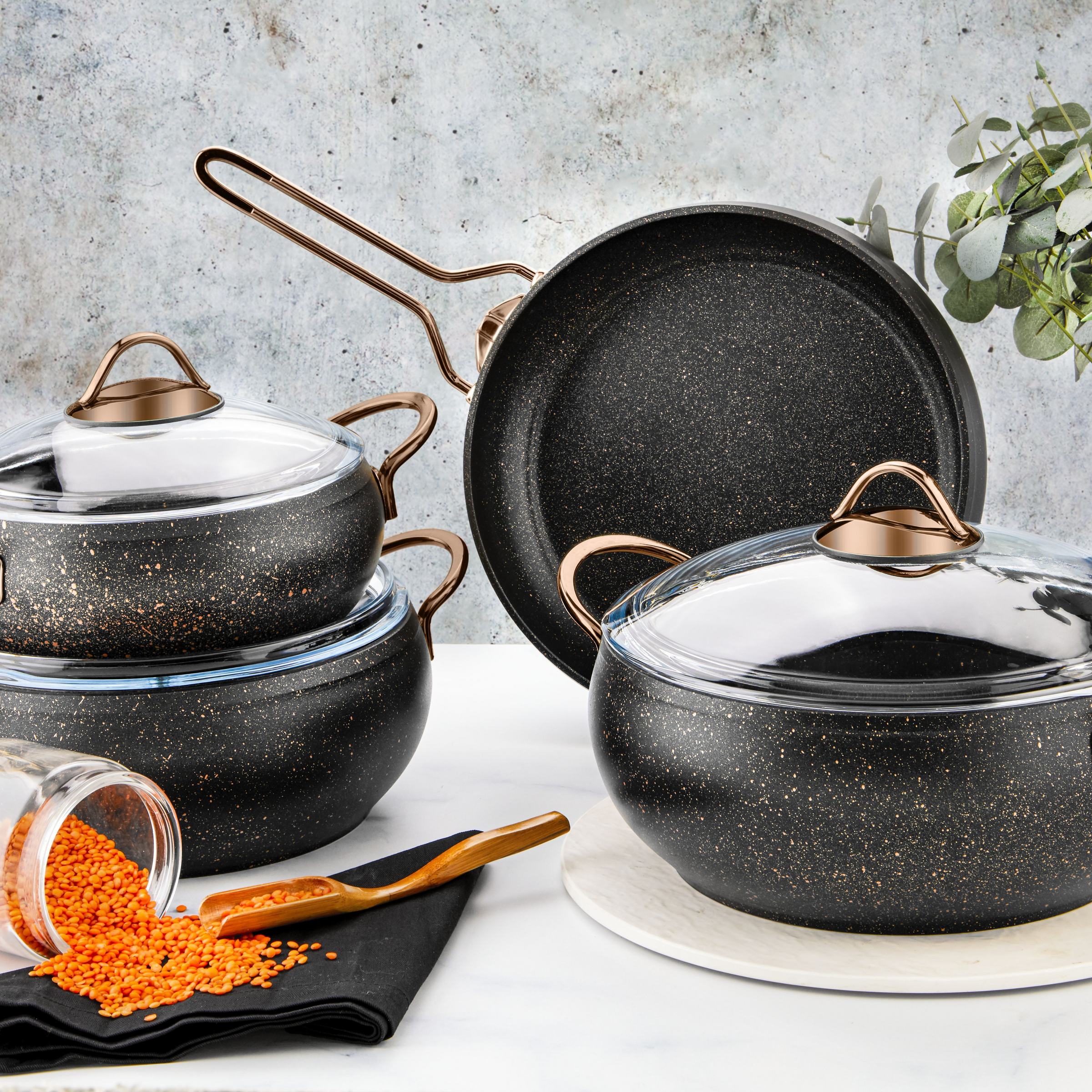 Granite cookware set deals