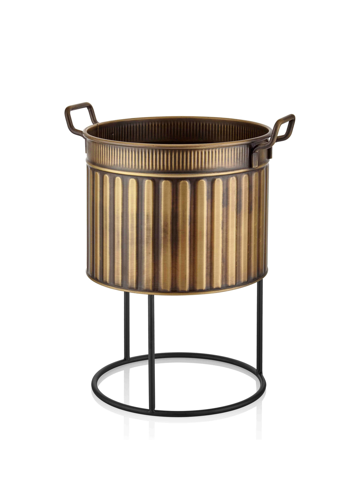 Gold Plant Pot